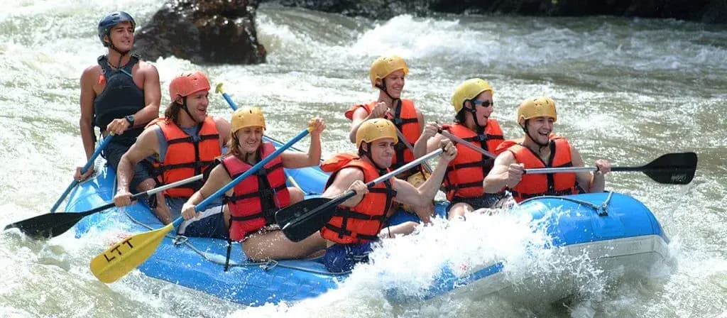 White water rafting adventure