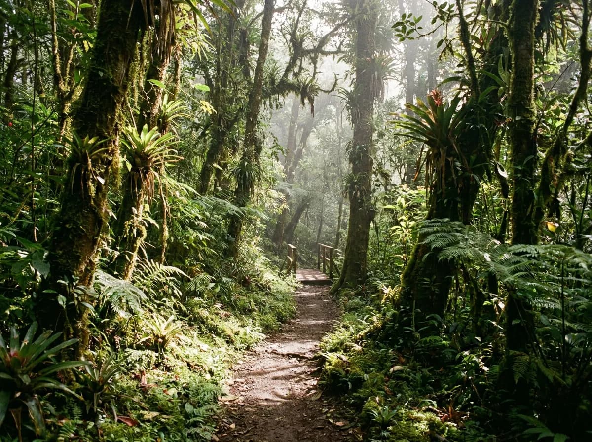 Yoga Retreat - Mindful nature walk in tropical forest