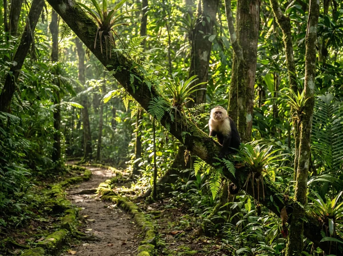 Wildlife tour inside Manuel Antonio National Park