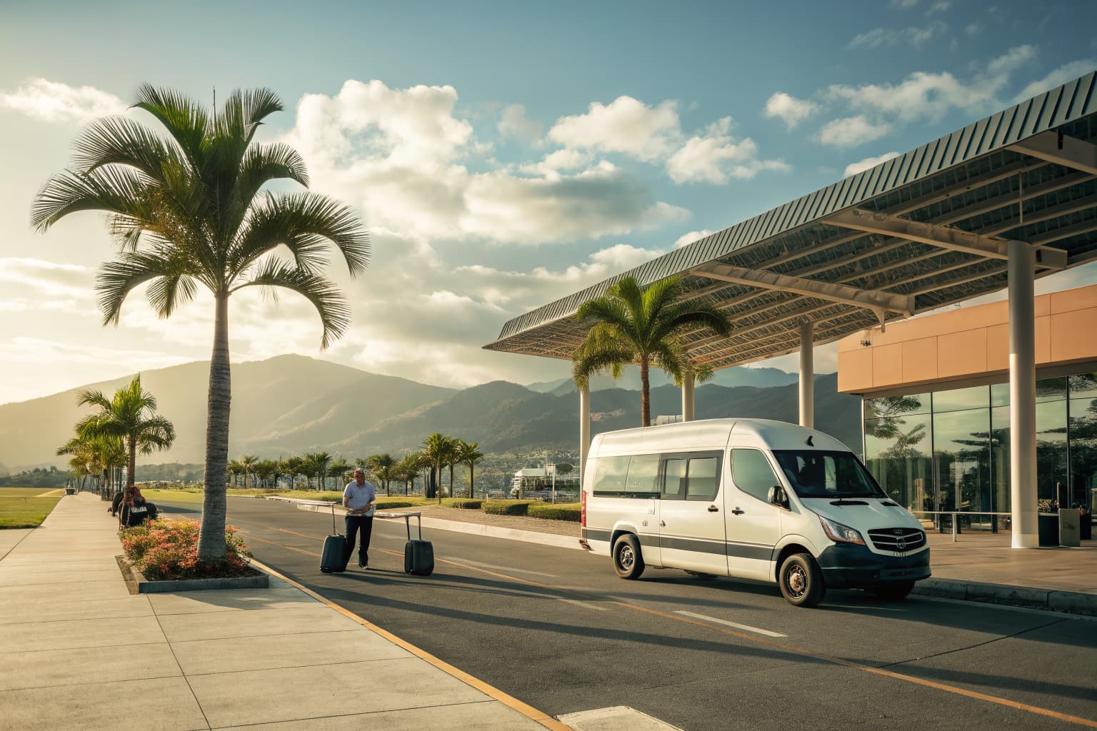 Private airport shuttle transfer from SJO to Jaco